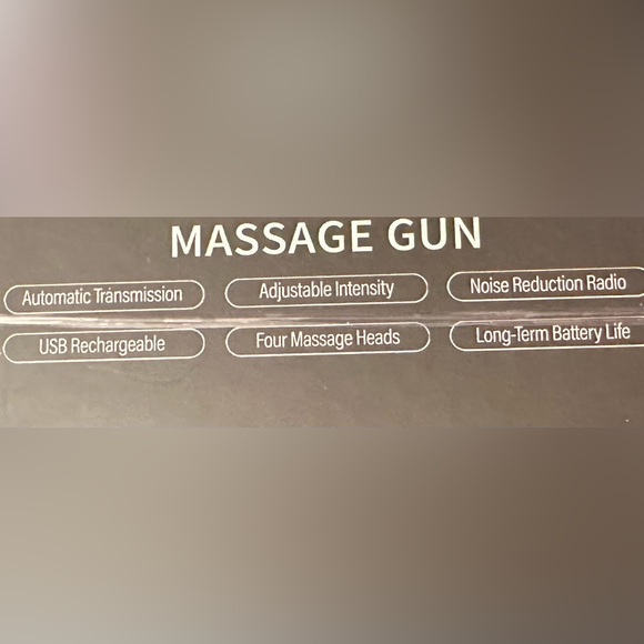 Sms Massage Gun… brand new sealed in box. White - Picture 5 of 5